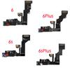 Full Set LCD Parts Replacement For iPhone 6 6P 6S Plus Front Camera Home Button Flex Cable Ear Speaker Screw