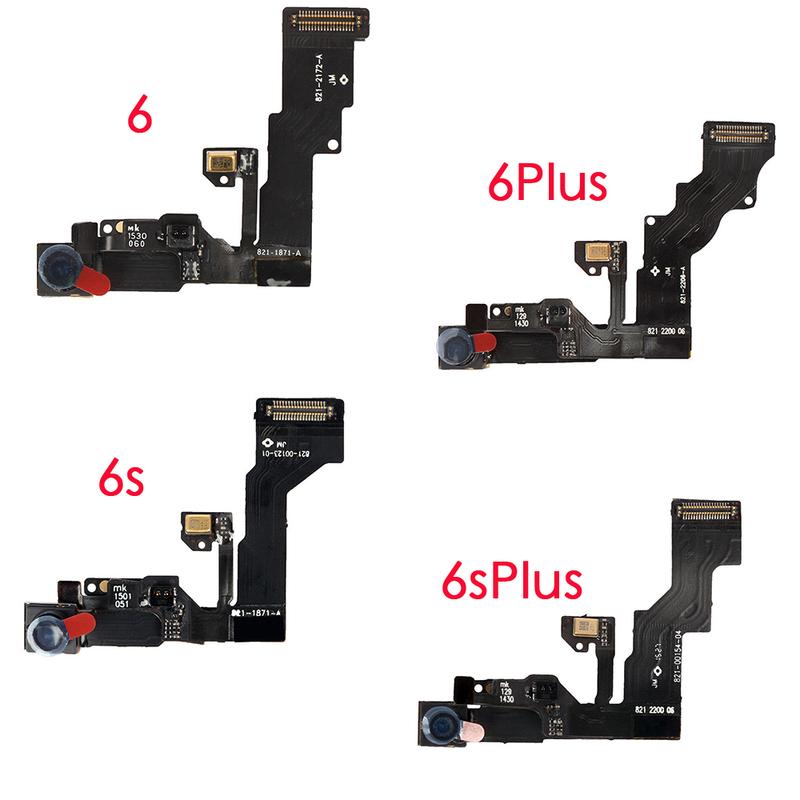 Full Set LCD Parts Replacement For iPhone 6 6P 6S Plus Front Camera Home Button Flex Cable Ear Speaker Screw