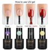The Best Choose ROSALIND Gel Nail Glue Skin Color Series  7ML Nail Gel For Nail Art
