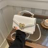 2025 Spring and Summer New Temperament Simple Korean Version of Love Handbag Versatile Ins Niche Design Messenger Small Square Bag