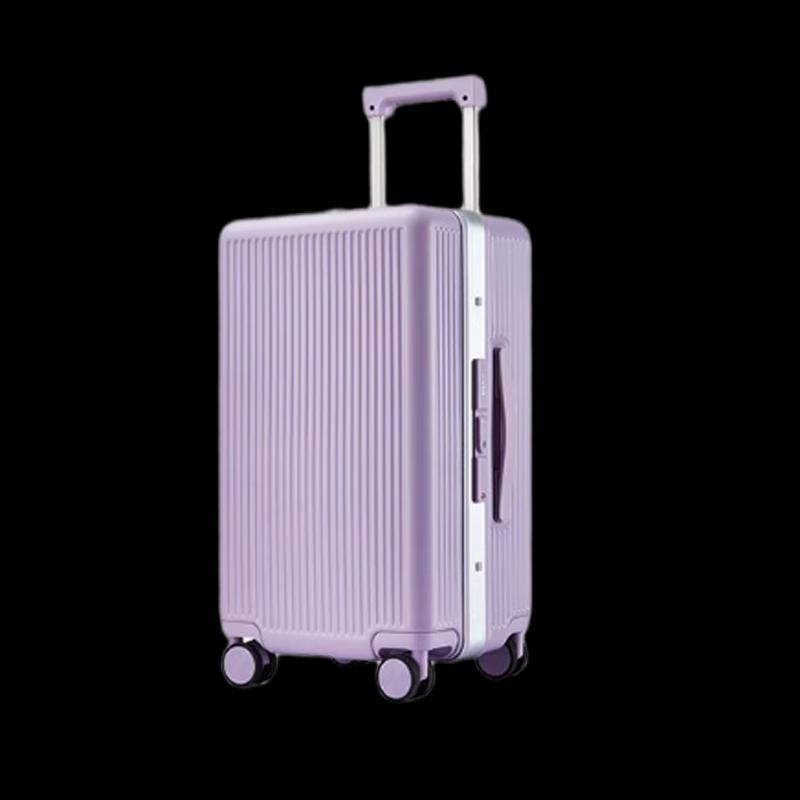 KALA·Y Cube Design Aluminum Alloy Frame Carry-on Suitcase