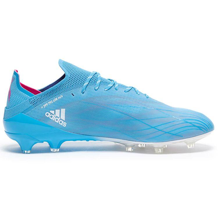 Adidas X Speedflow .1 AG (Rubber Short Studs) Durable Fit Soccer Shoes Men Soccer Shoes Light-Blue GW7450