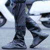 2x Waterproof Wear-resistant High-tube Motorcycle Rain Boot Covers Outdoor Shoes