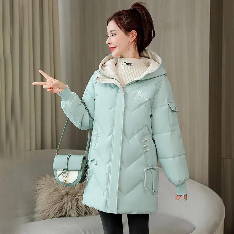 WTEMPO Solid Color Outdoor Thick Warm Down Coats Autumn Winter Windproof Cod-proof Large Size Cotton-padded Jackets Women's