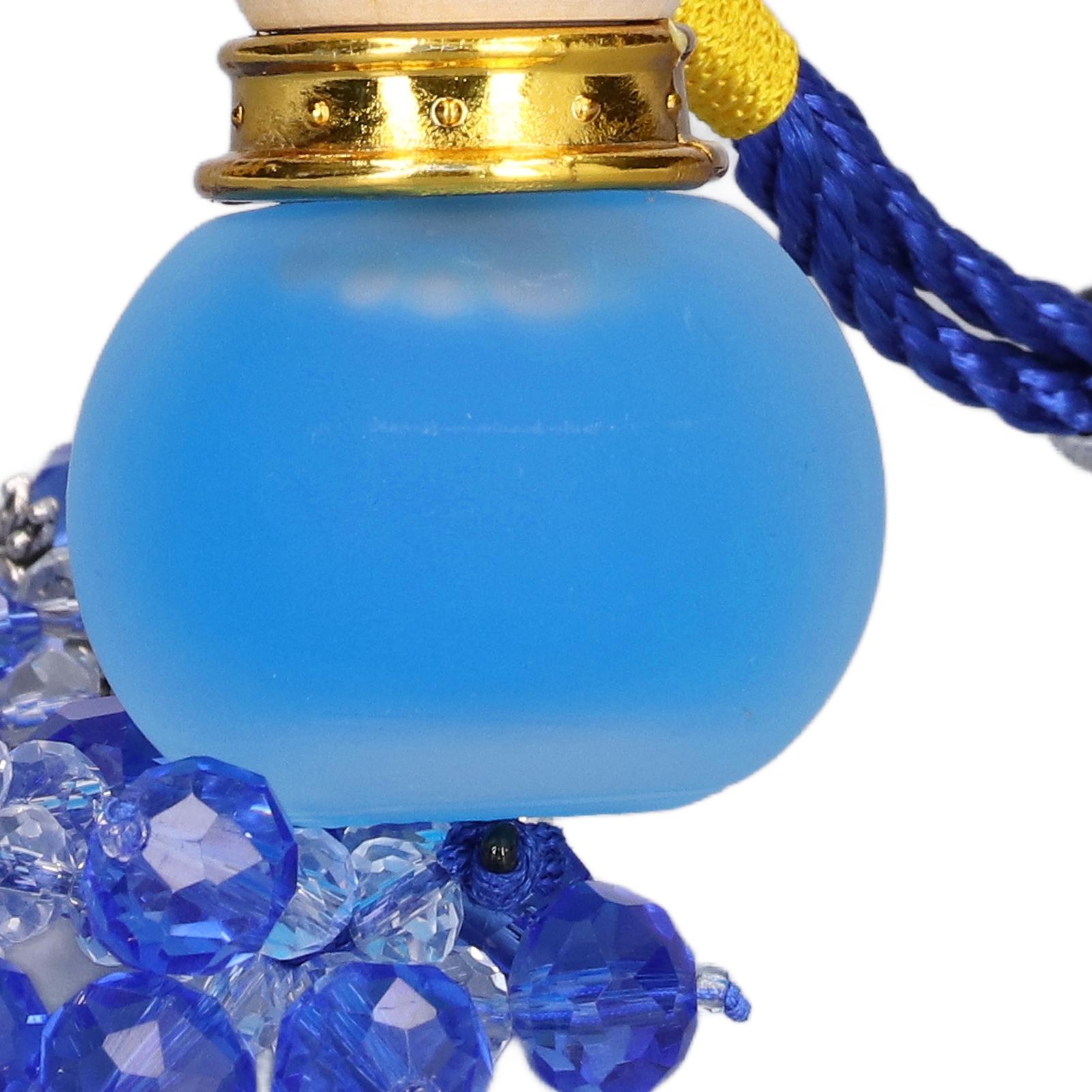 Hanging Perfume Pendant Gourd Shaped Reusable Decorative   Freshener Diffuser for Car Interior Decoration Gifts