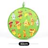 Tortilla Warmer Pouch Round Thickened Insulated Fabric Bag Keep Food Warm For Burrito Pancake Kitchen Dining Party Use