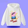 Peppa Pig Children's Hooded Sweatshirt 2026 New Style Cartoon Print Boys' Sport Shirt Girls' Casual Shirt