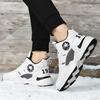 Winter new velvet thickened large size outdoor sub-zero cold-resistant and non-slip large cotton shoes casual dad shoes