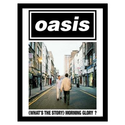 Oasis WhatÂ´s The Story Morning Glory Framed Poster