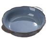 Large Ceramic Serving Bowl with Handles