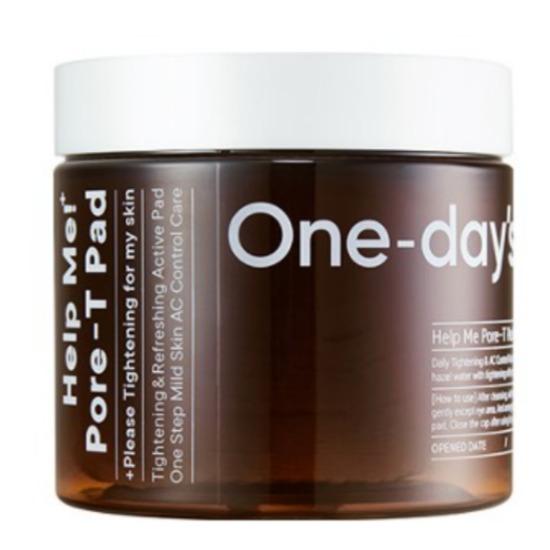 [One-Day s You] Help Me Pore-T Pad 125ml (60 Pads) Pore Care Exfoliating Toner Pads Help Me Pore-T Pad   1