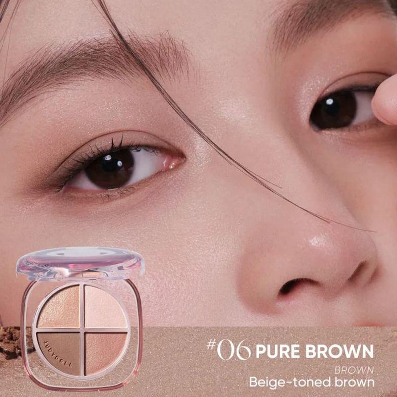 Judydoll - Glazed 4-Shade Eyeshadow Palette - 3 Colors