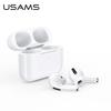 USAMS Bluetooth 5.0 Tws Ysseries Wireless Headphones White/Biały Bhuys01