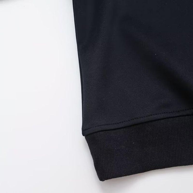 Kaslead New Arrival Women's Fashion-Style Embroidery Trim Sweatshirt Casual Pants 0264479 0264478