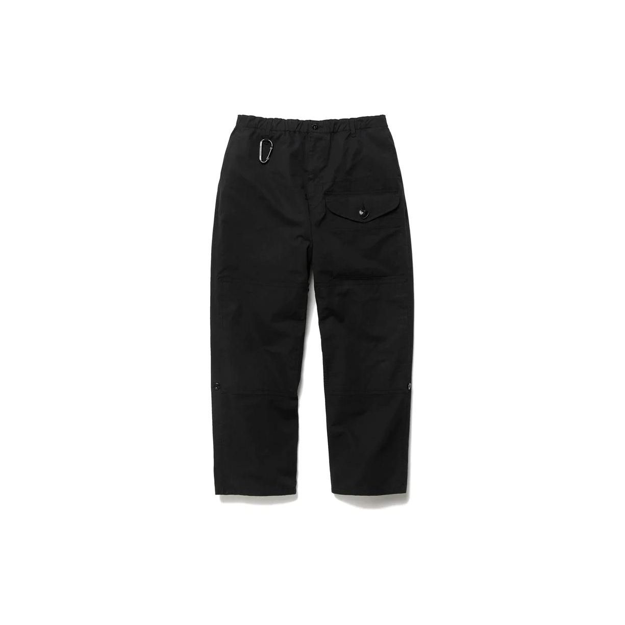 

Human Made Double Knee Pants Beige Men Streetwear HM24PT001