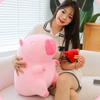 Cute Doll Pink Watermelon Capibara Plush Doll Simulation Capibara Anime Fluffty Toy  Home Decor