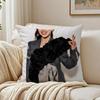 DDaisy Head TV Drama Peripheral Cushion Cover Pillowcase Antidustmite living Room Sofa Decor Cushion Room