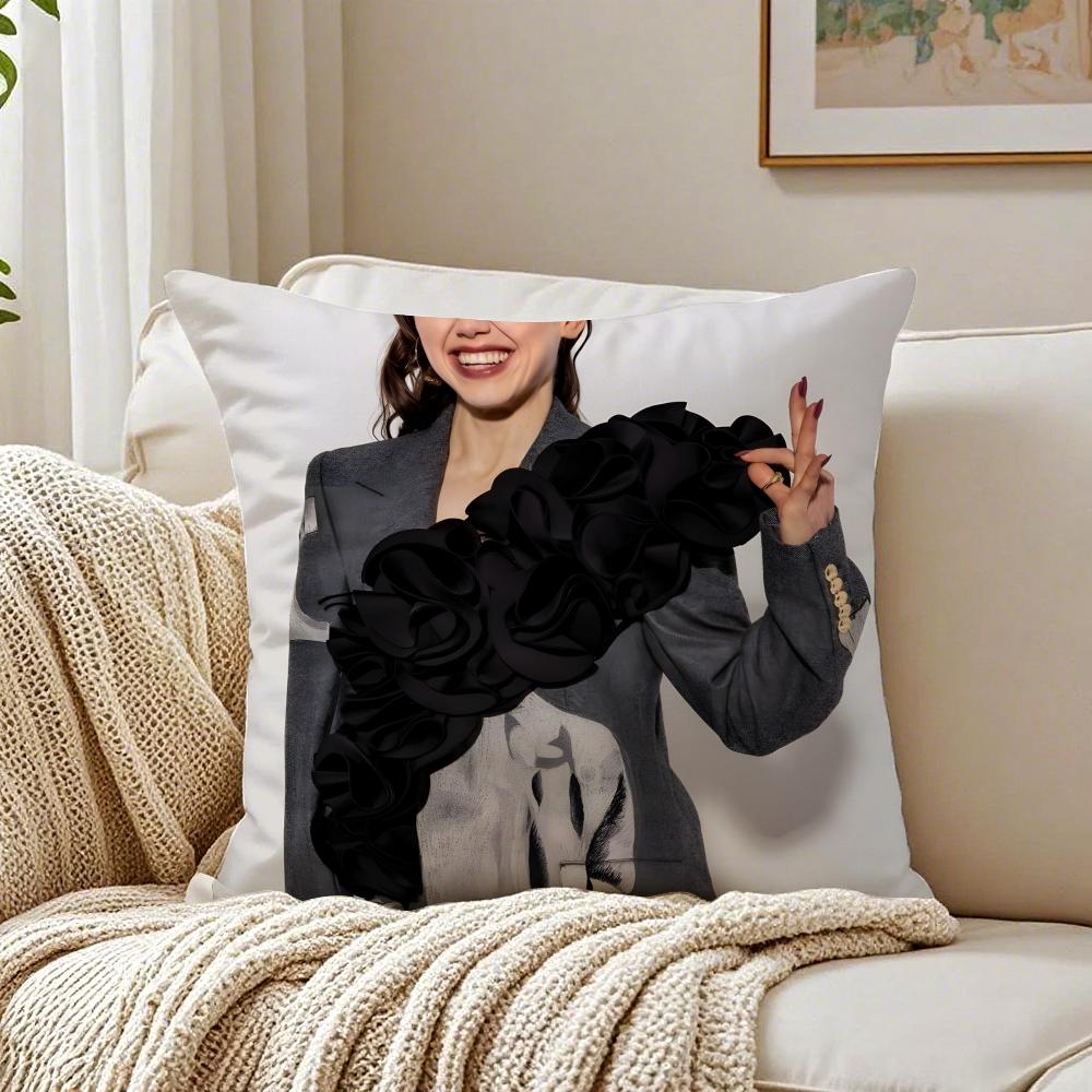 DDaisy Head TV Drama Peripheral Cushion Cover Pillowcase Antidustmite living Room Sofa Decor Cushion Room
