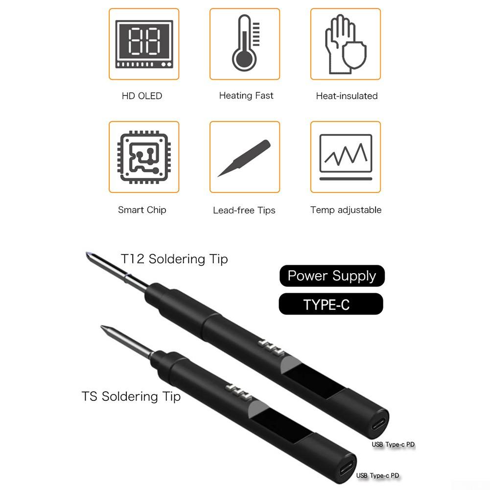TS Series Tip Fastener Type-C USB 65W Aluminum Alloy