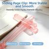 Multi-functional Reading Book Clip Slidable Folding Book Clip Convenient Books Fixed Clip  Student