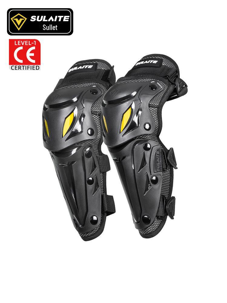 Windproof Motorcycle Racing Protective Gear: Electric Knee and Elbow Pads Set