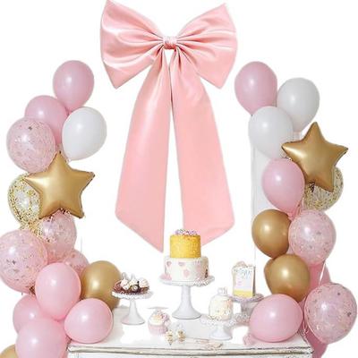 Giant Bow Ribbon Decor Themed Party Decorations Large Ribbon Hanging Bowknot for Girls Room Bridal Christmas Tree Decoration
