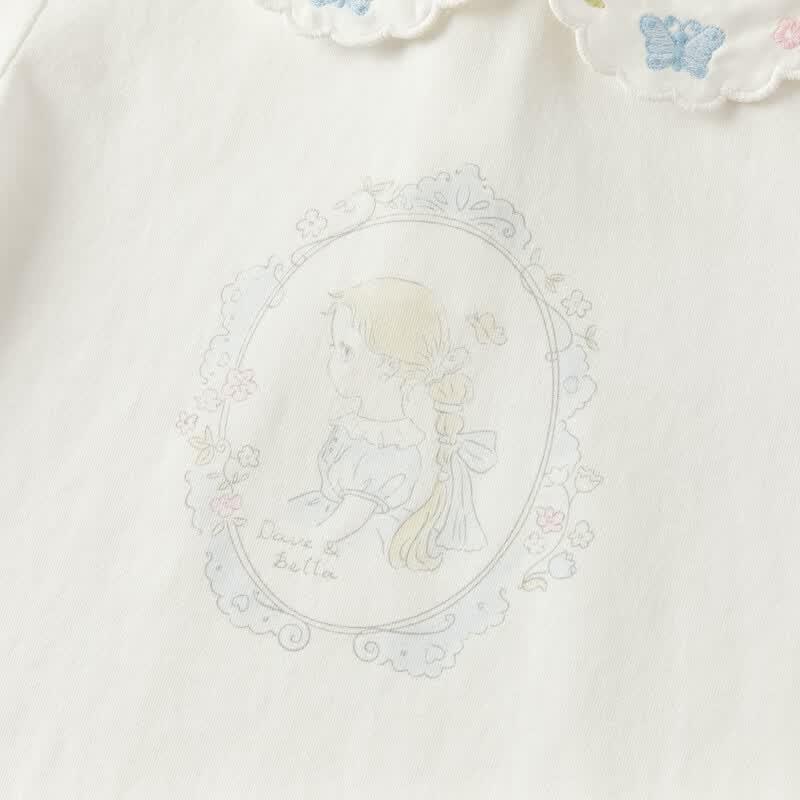 DAVE&BELLA Girls' Long-Sleeve T-Shirt