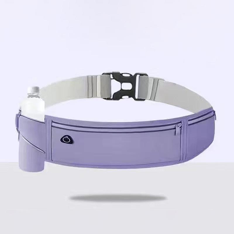 Waterproof Running Waist Belt With Three Pockets And Headphone Port Perfect For Jogging Hiking Outdoor Fitness Workouts