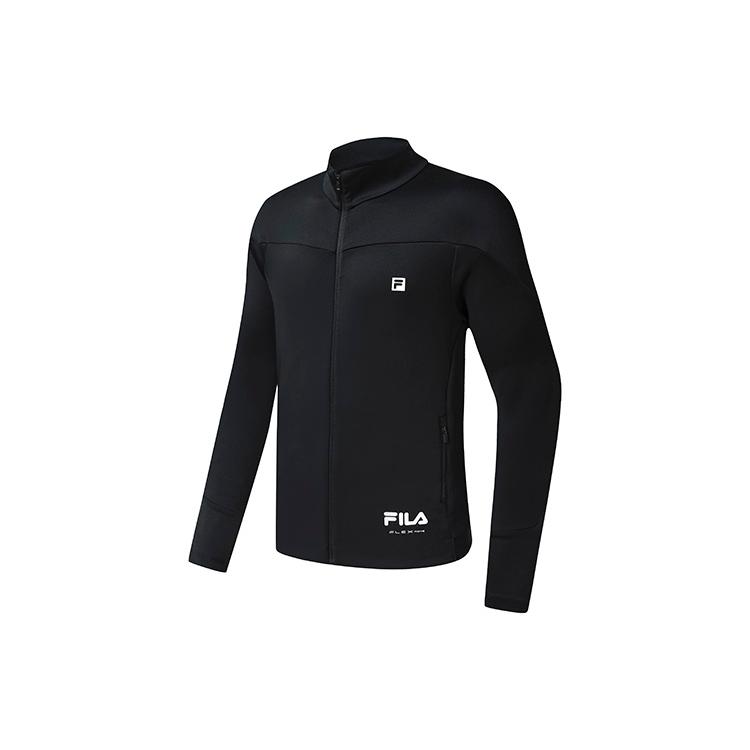New FILA Fitness Series Jackets & Coats Men's Pitch Black A11M311508F-BK