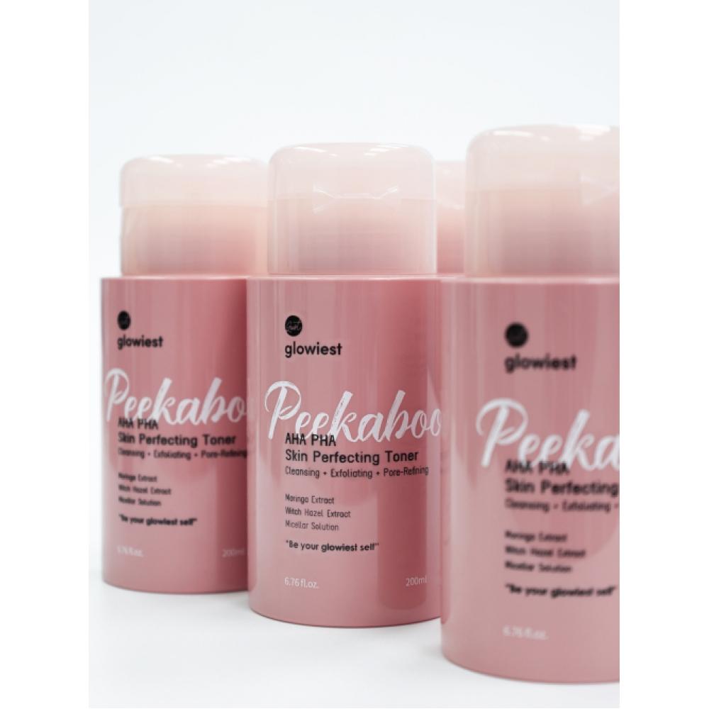 Glowiest Peekaboo Aha Pha Skin Perfecting Toner 120ml