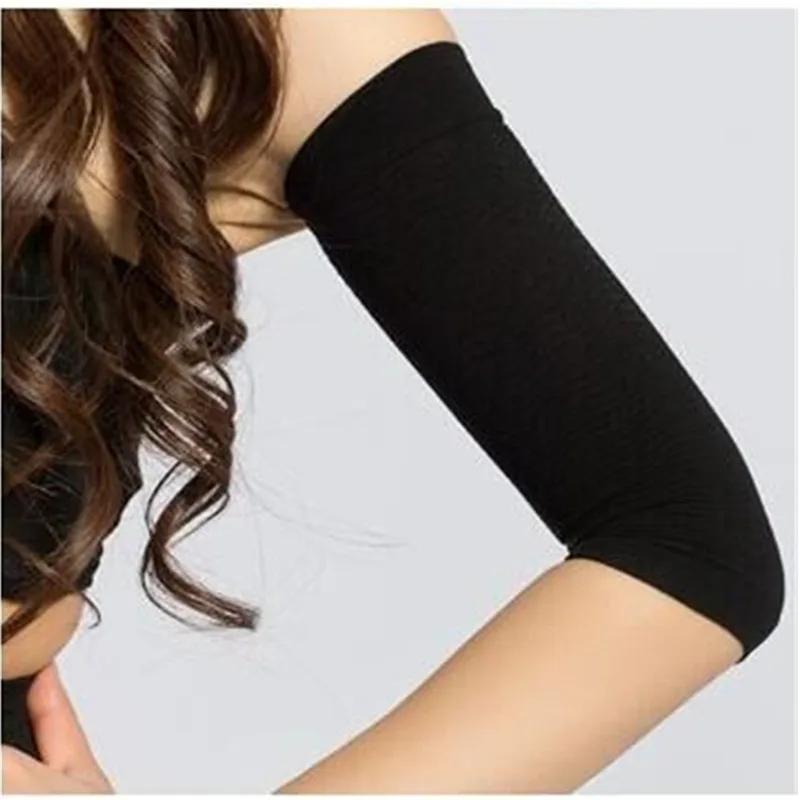 1 paio di Maniche a Compressione Elastiche da Donna, Maniche Modellanti, Dimagranti, Per la Perdita di Peso, Massaggiatore per Gomiti, Fasciatura per Braccia Protezione Solare