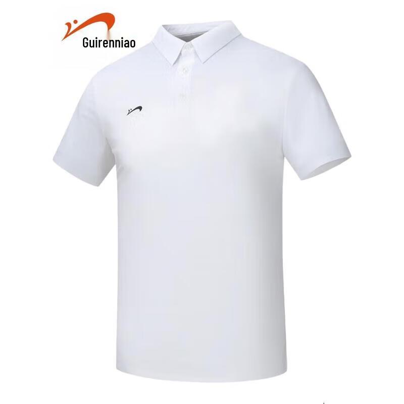 Guirenniao Men s Lapel Short Sleeve T-Shirt 3XL