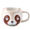 Hand-painted Cartoon Animal Ceramic Mug Creative Breakfast Oat Milk Cup Afternoon Tea Coffee Cup Home Drinking Set Wedding Gift