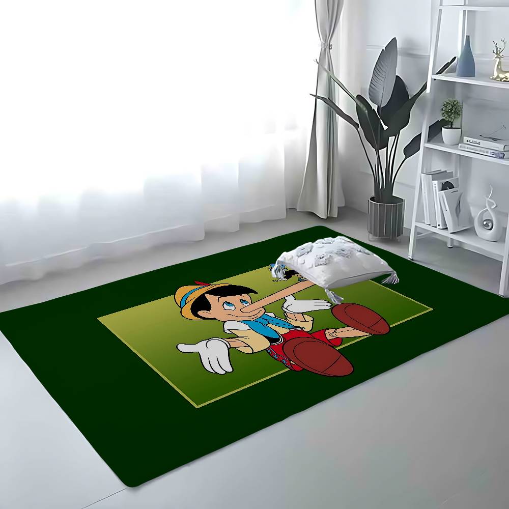 P-Pinocchio Floor Mat Bathroom Absorbent Mat Simple Door Dirt-resistant Mat Home Kitchen Mat Foot Mat Entry Mat