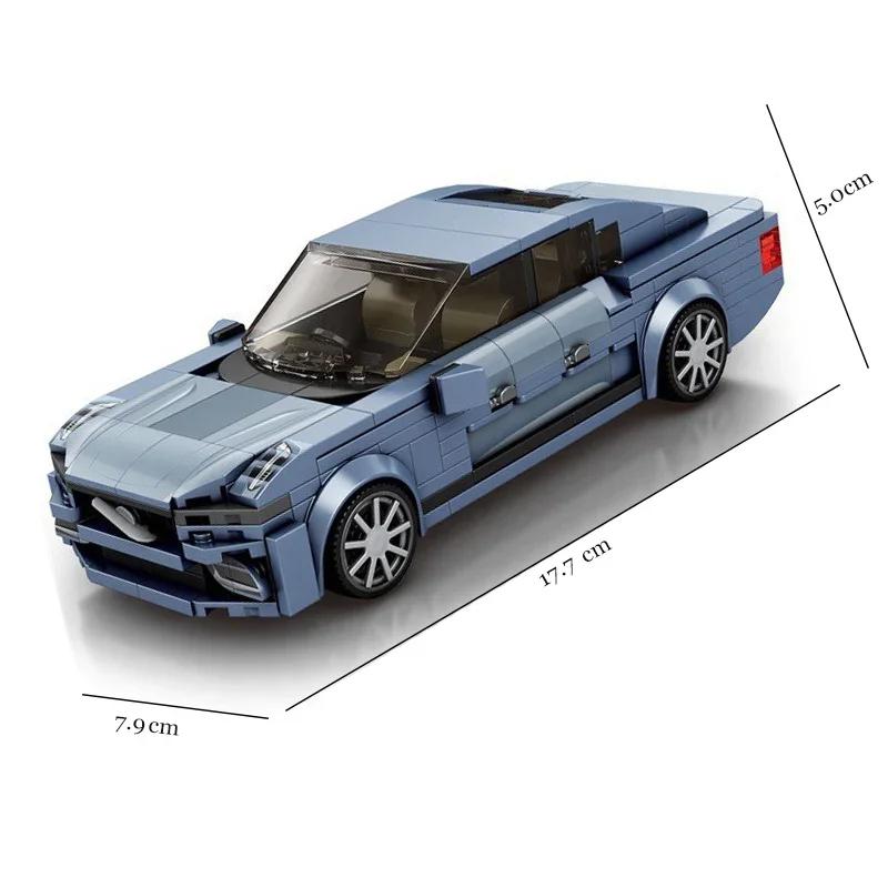 Speed Car Series Vehicle Building Blocks Supercar Set Racing Sports Car Classic MOC Model Bricks DIY Toy Kid Holiday Gifts