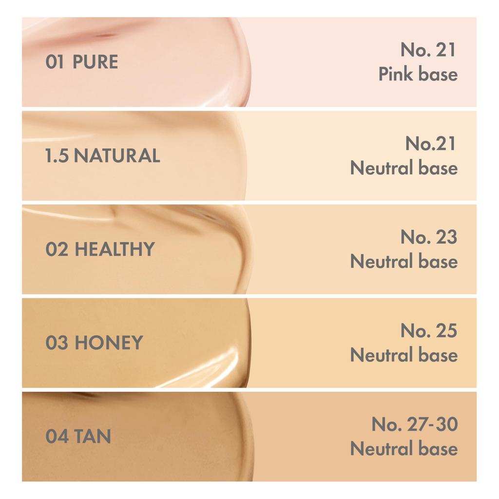 [AMUSE Official] NEW Dew Power Vegan Cushion (03 Honey, Refill)