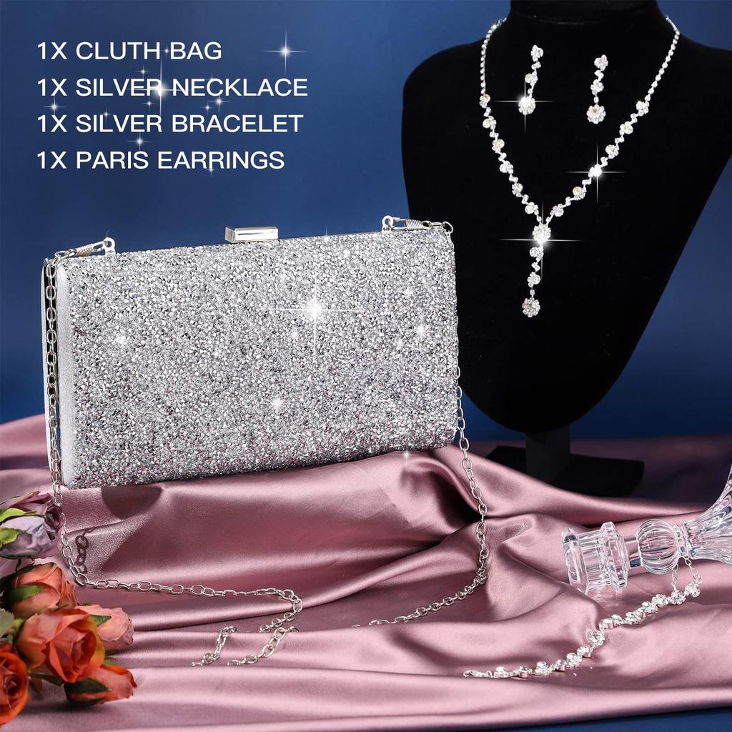 Fashion Rhinestone Floral Necklace Set , Elegant Bridal Jewelry for Wedding & Daily Wear , Factory Wholesale