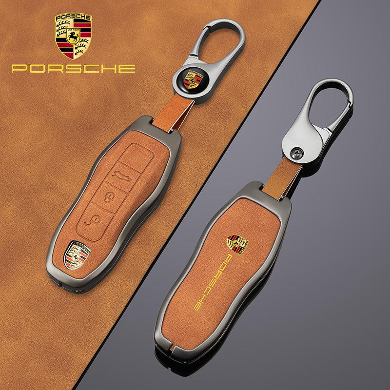 Funda de Carcasa para Llave Porsche para Cayenne, Panamera, Macan, 911, 718, Taycan