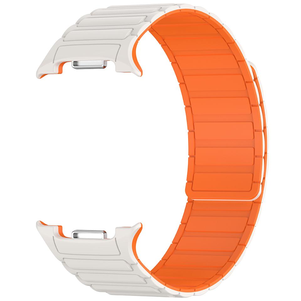 

Магнитный силиконовый ремешок для часов для Samsung Galaxy Watch 8 Classic 46 мм, мужской ремешок для часов для Samsung Galaxy Watch 8 40/44 мм, замена Galaxy Watch 8 40mm