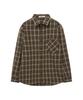 Big Union Twill Check Shirt (Brown)