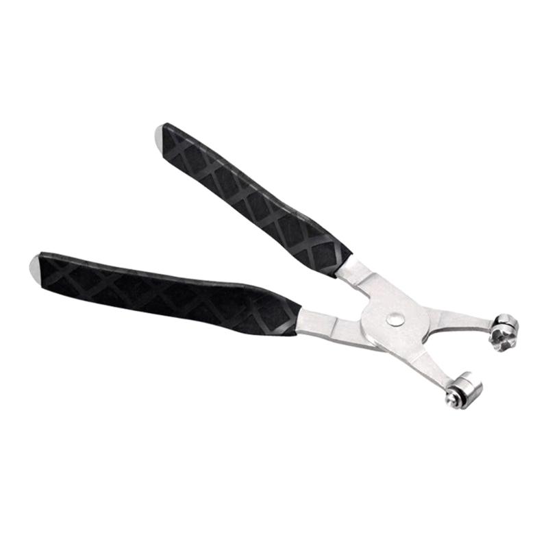 Professional Hose Clamp Pliers For Auto Repair Heavy Duty Steel Tool With Swivels Mouths And Locking Mechanism