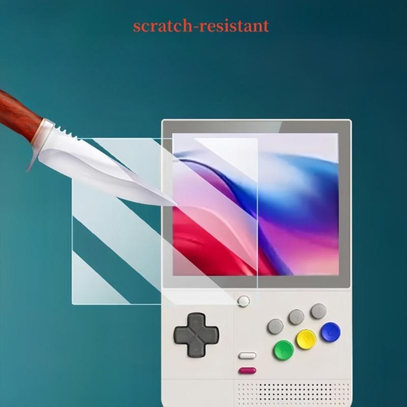 Tempered Glass Shield Cover Film Screen Protector for Retroid Pocket Game Console Offer 9H Hardness & Scratch Resistance