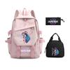 Demon Hunters KPop Demon Hunters Student School Bag Three-piece School Bag Zipper Pencil Case