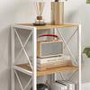 3 Tier Wooden Shelf Freestanding Rack Organiser Display Bookcase Home Storage Utility Stand Multifunctional Holder