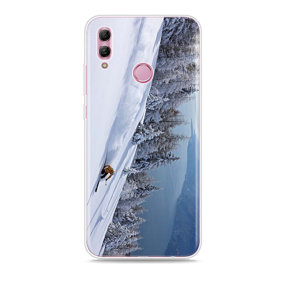 Skidåkning Snö Snowboard Silikonskydd För Honor 30 30S 30i 9 10 9A 9C 9S 9N 10i 10X 9X Lite Pro 5G Fodral