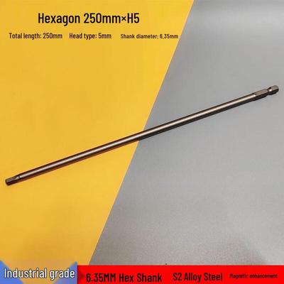 Magnetic Extended Hex Power Screwdriver Bit