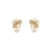 Elegant Camellia Pearl Flower Stud & Dangle Earrings for Women - New Sweet Design