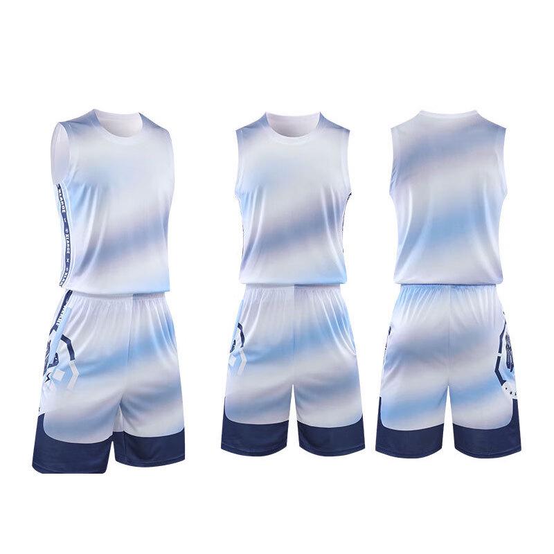 Men s Gradient Basketball Jersey Set L