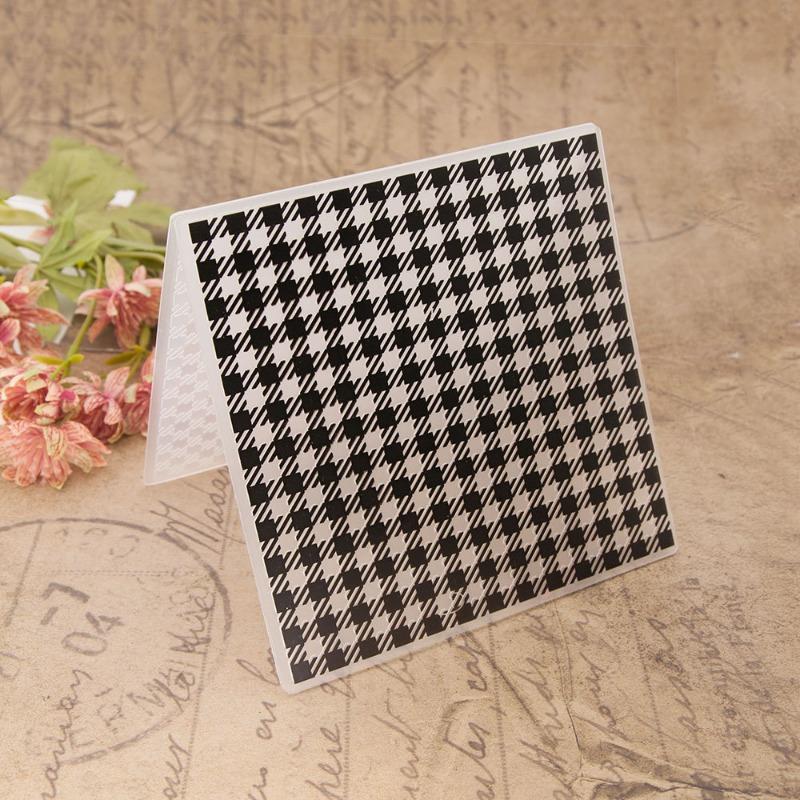 15X15cm Embossing Folders for Card Making Embossing Stencil Template DIY Plastic Paper Card Decorating Mold for Scrapbook