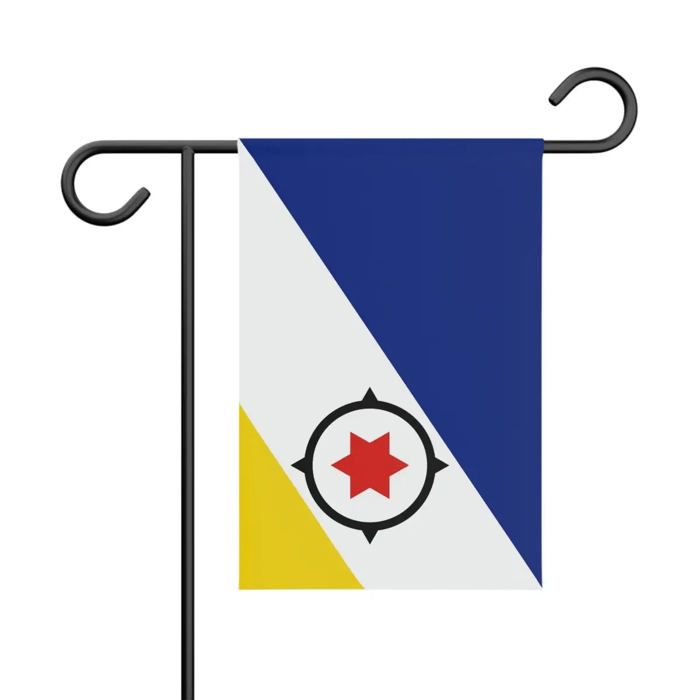 Drapeau Jardin Bonaire – 32 x 47.5 cm – Polyester Résistant – Format Vertical – Extérieur – Pixelforma
